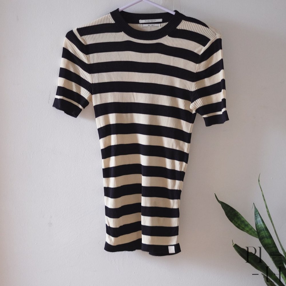 Scotch & Soda Knitted stripes t-shirt size S